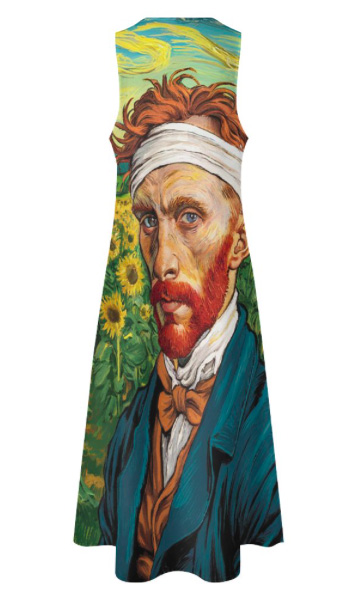 Puccelli Van Gogh designer dress